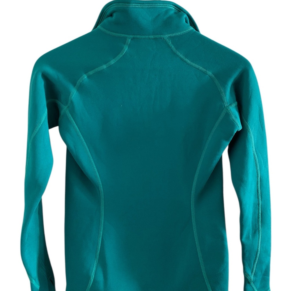 Mountain Hardwear Green Quarter-Zip Pullover with Thumb Holes - Picture 5 of 5